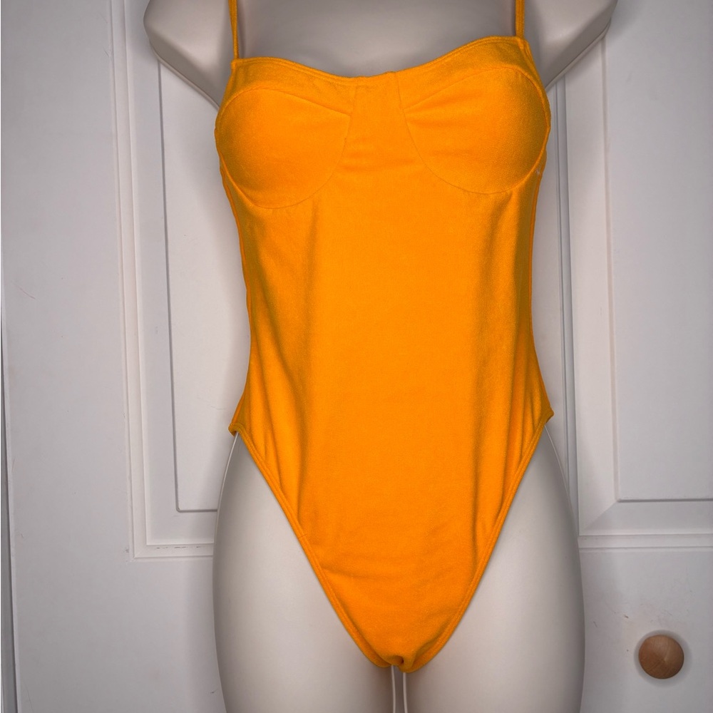 La Hearts Bold Orange Top